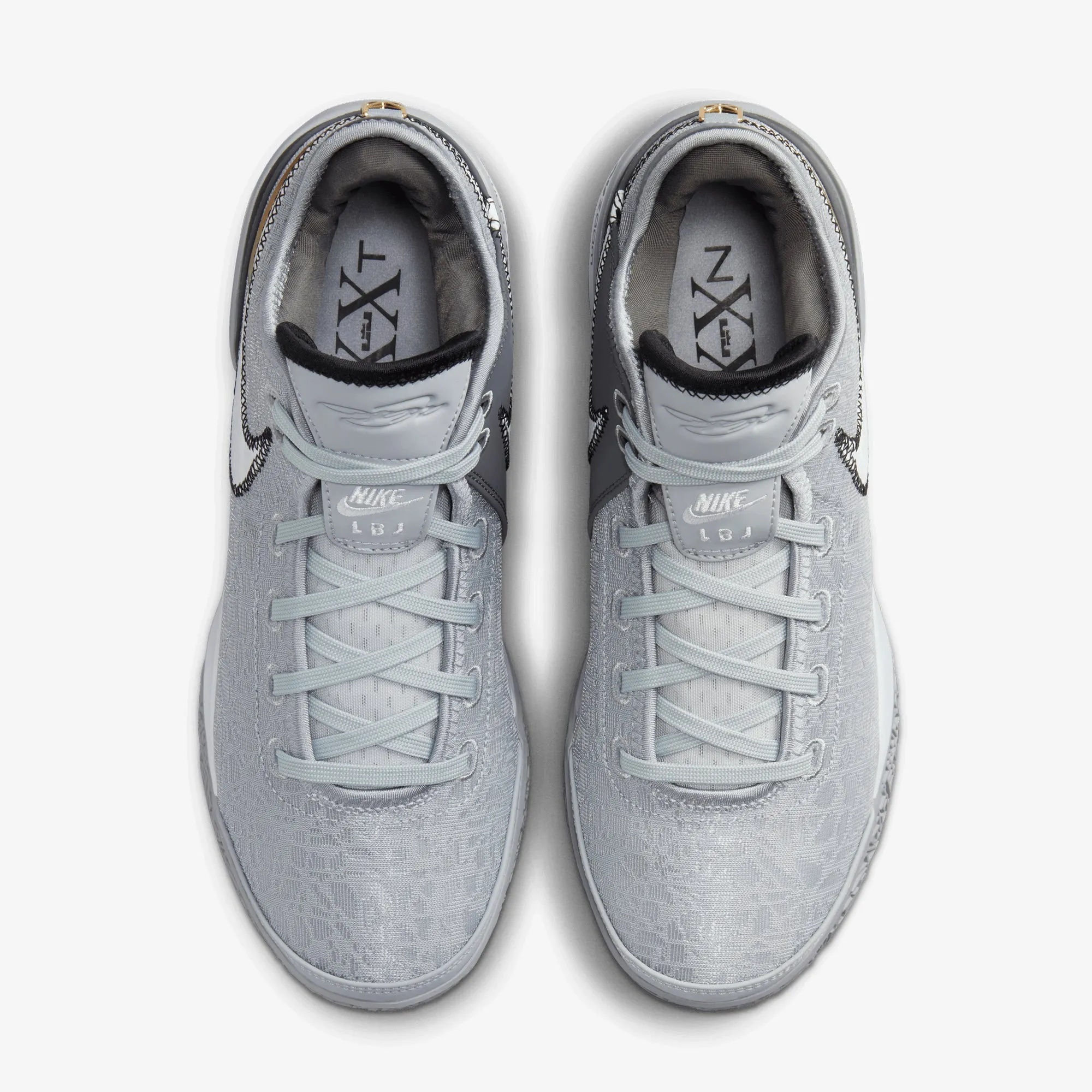 NIKE | LEBRON NXXT GEN { WOLF GREY/WHITE-IRON GREY-BLACK Fast Transition Long Walks