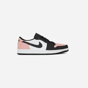 Nike Air Jordan 1 Low Bleached Coral Mobility Boost Enhanced Stability