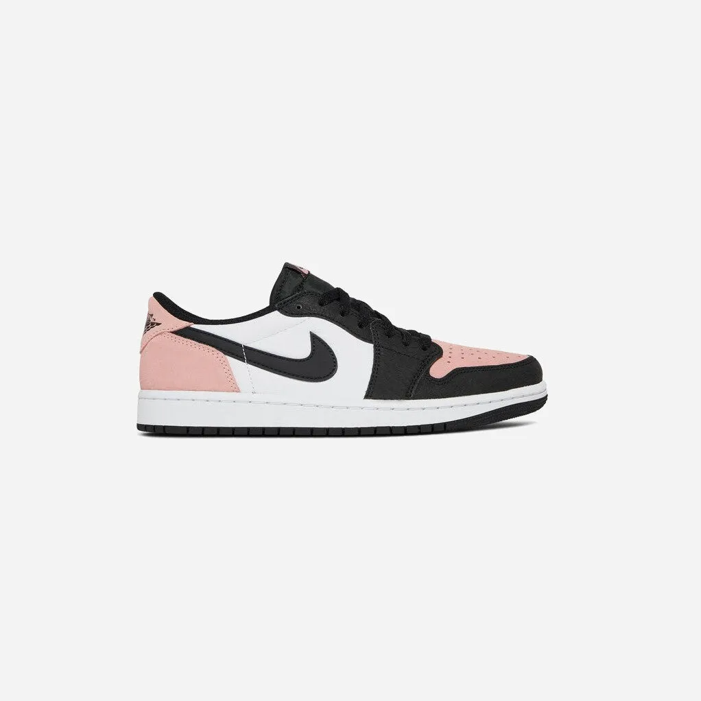 Nike Air Jordan 1 Low Bleached Coral Mobility Boost Enhanced Stability