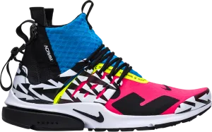 Acronym x Air Presto Mid 'Racer Pink' - AH7832 600 Lined Upper Decoupled Heel Construction