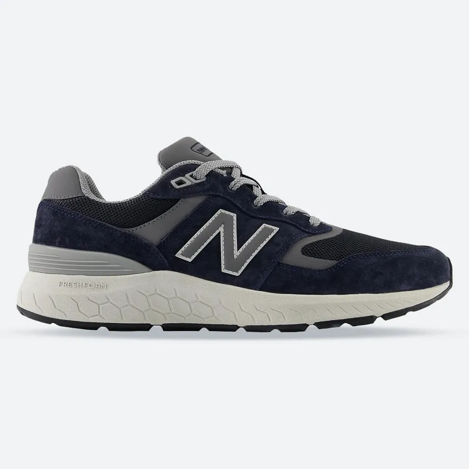 Logoed branding Men's Wide Fit New Balance MW880CB6 Walking/Running Sneakers - Fresh Foam