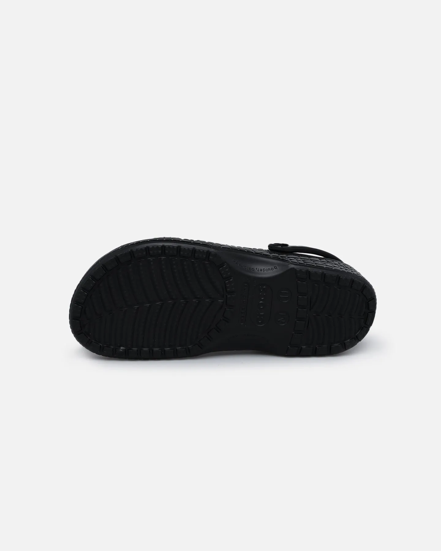 Crocs Classic Crocskin Clog Black Metallic Fashion Edge