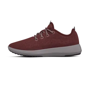 Ridge Path Neutral Vibe Allbirds Wool Runners Mizzles - LIMITED EDITION: Burgundy Mehroon (Dark Gray Sole)