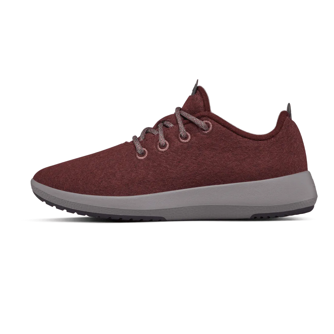 Allbirds Wool Runners Mizzles - LIMITED EDITION: Burgundy Mehroon (Dark Gray Sole) Travel Shoes Minimal Comfort