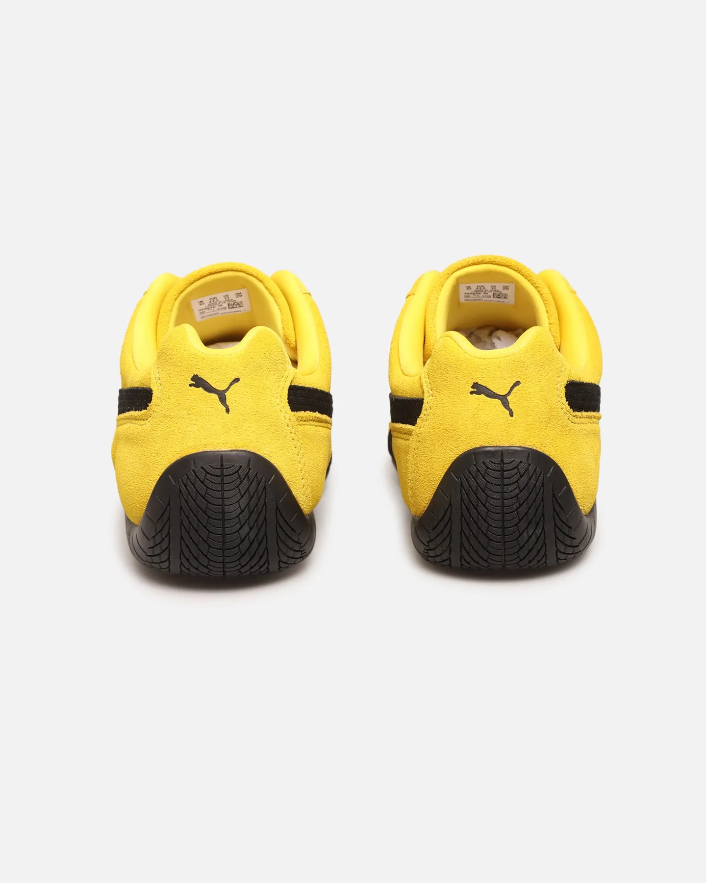 Puma Speedcat OG Yellow Shock Diffusing Midsole Breathable Material