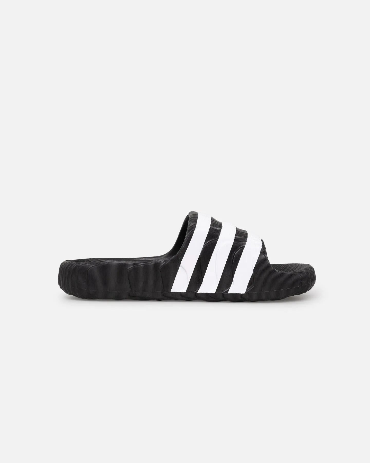 Adidas Adilette 22 Core Black/Core White Eco Friendly Backpacking Trip Fresh Drop
