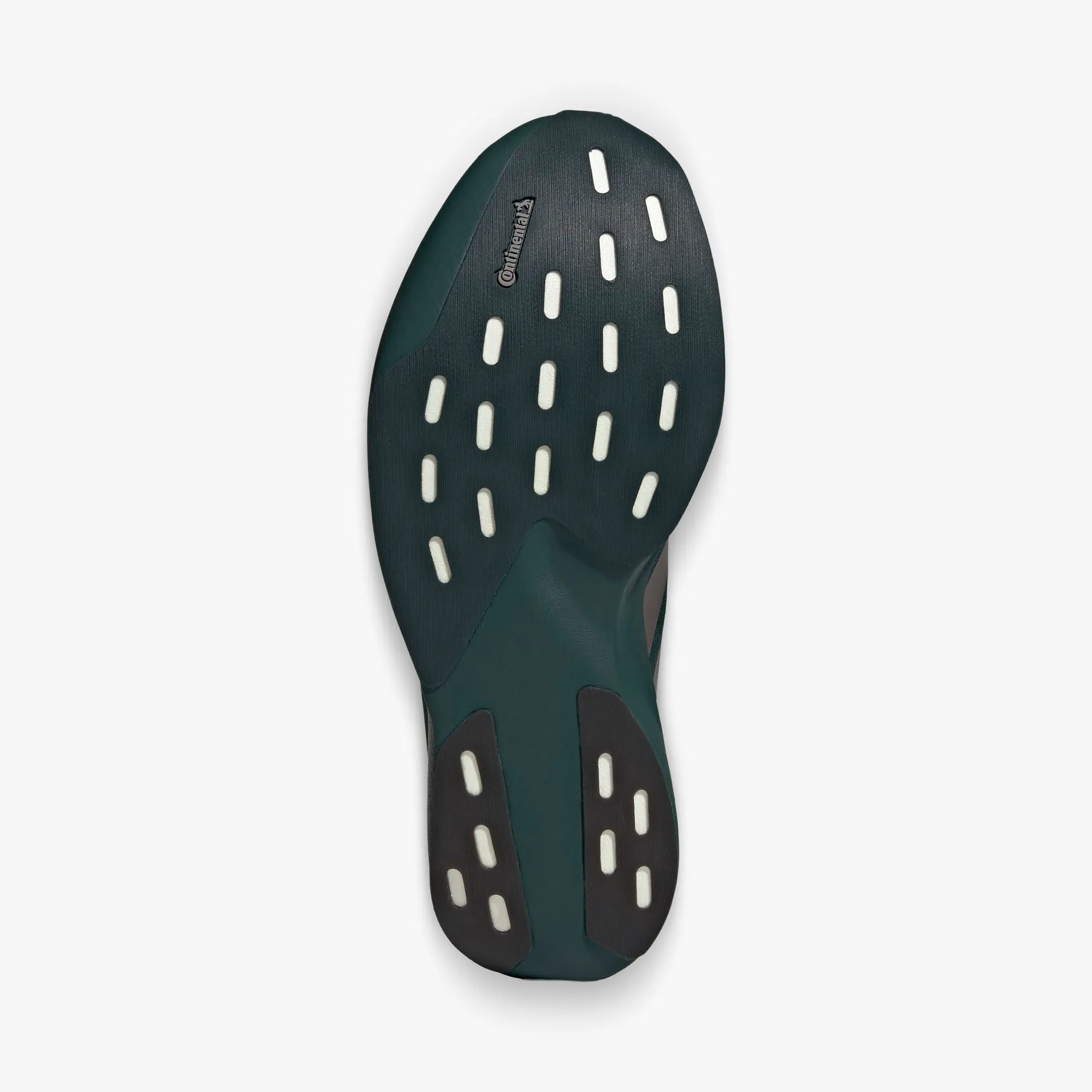 medium width adidas Adizero EVO SL Aurora Ivy / Taupe Oxide - Iron Metallic