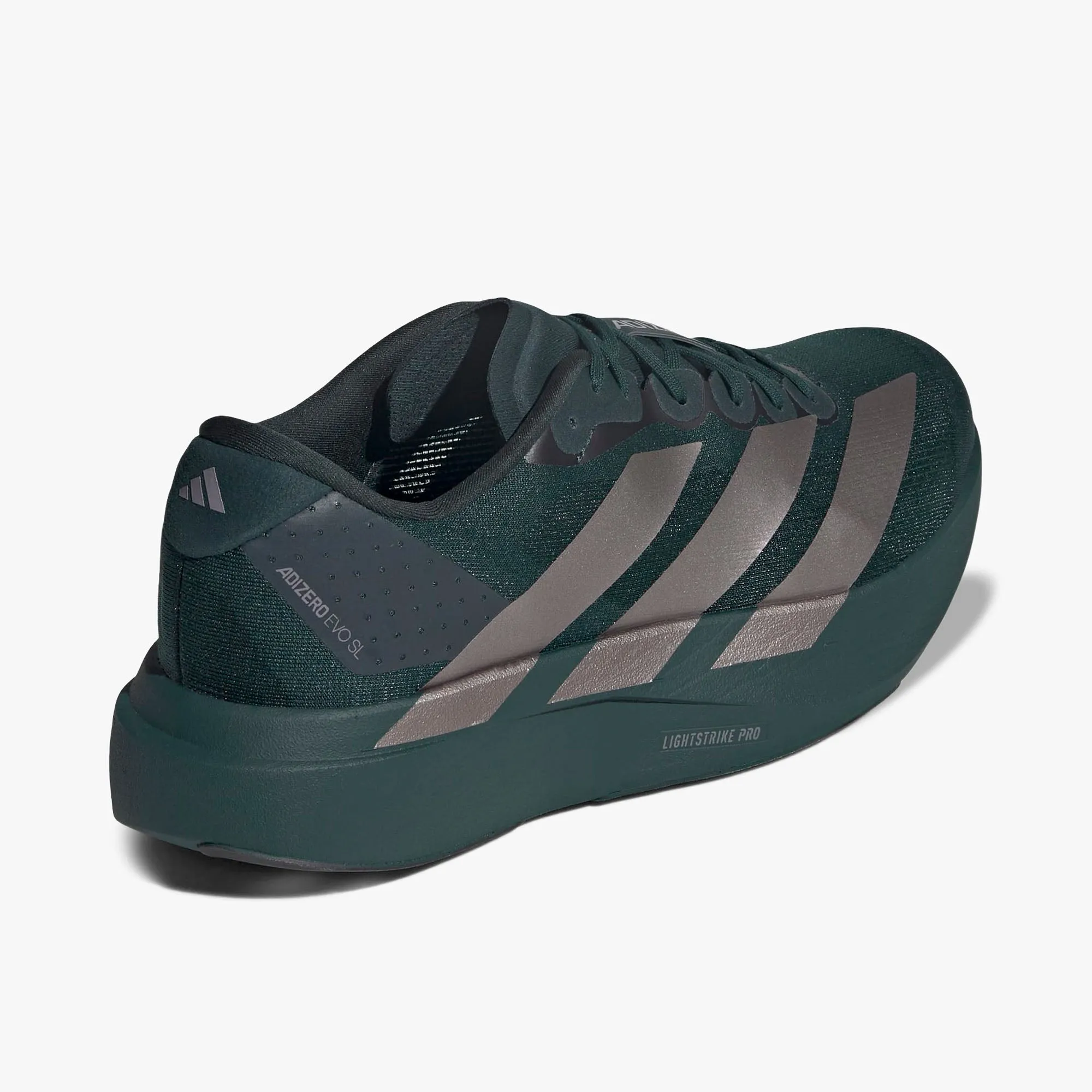 low - heel shoes adidas Adizero EVO SL Aurora Ivy / Taupe Oxide - Iron Metallic