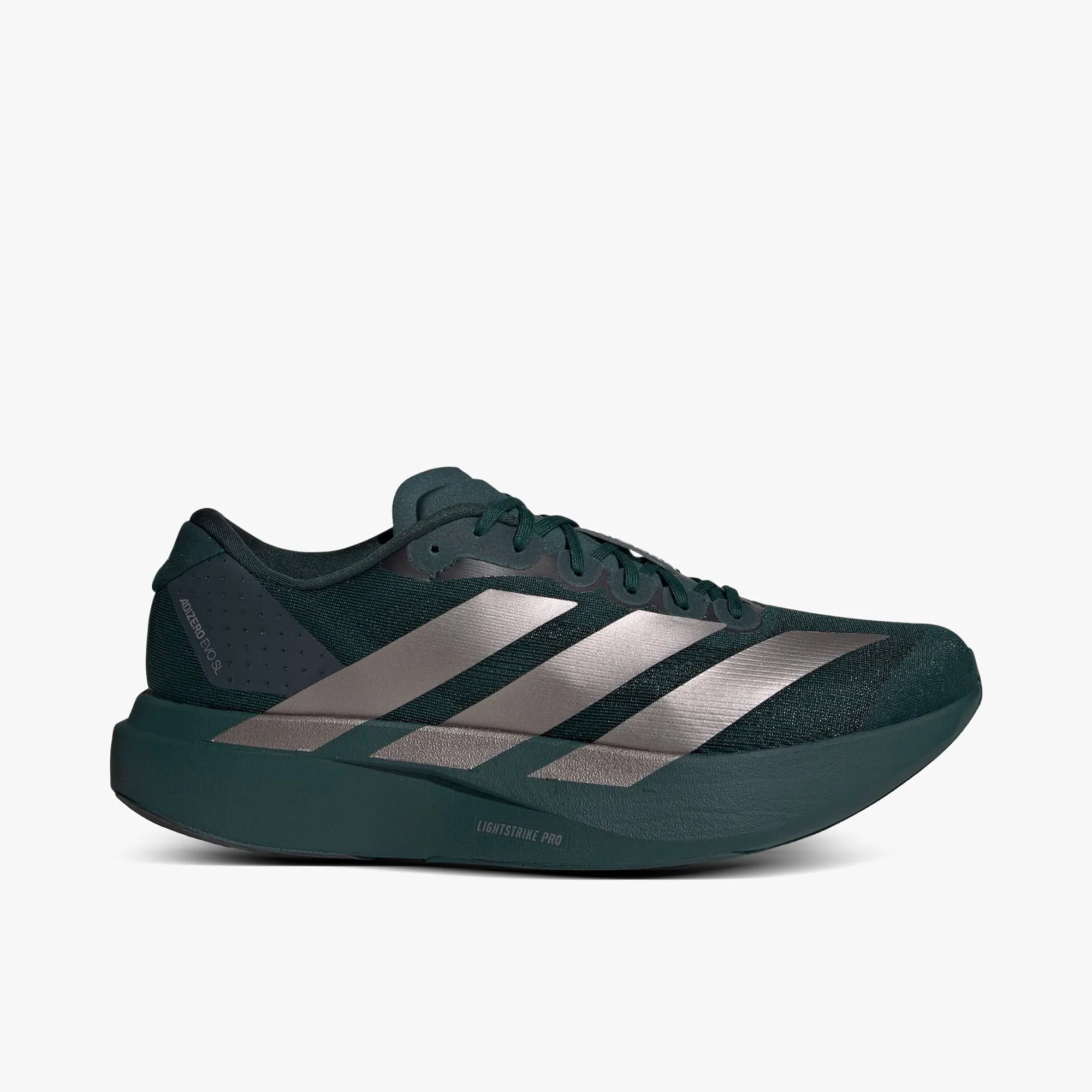 Workout Gear adidas Adizero EVO SL Aurora Ivy / Taupe Oxide - Iron Metallic