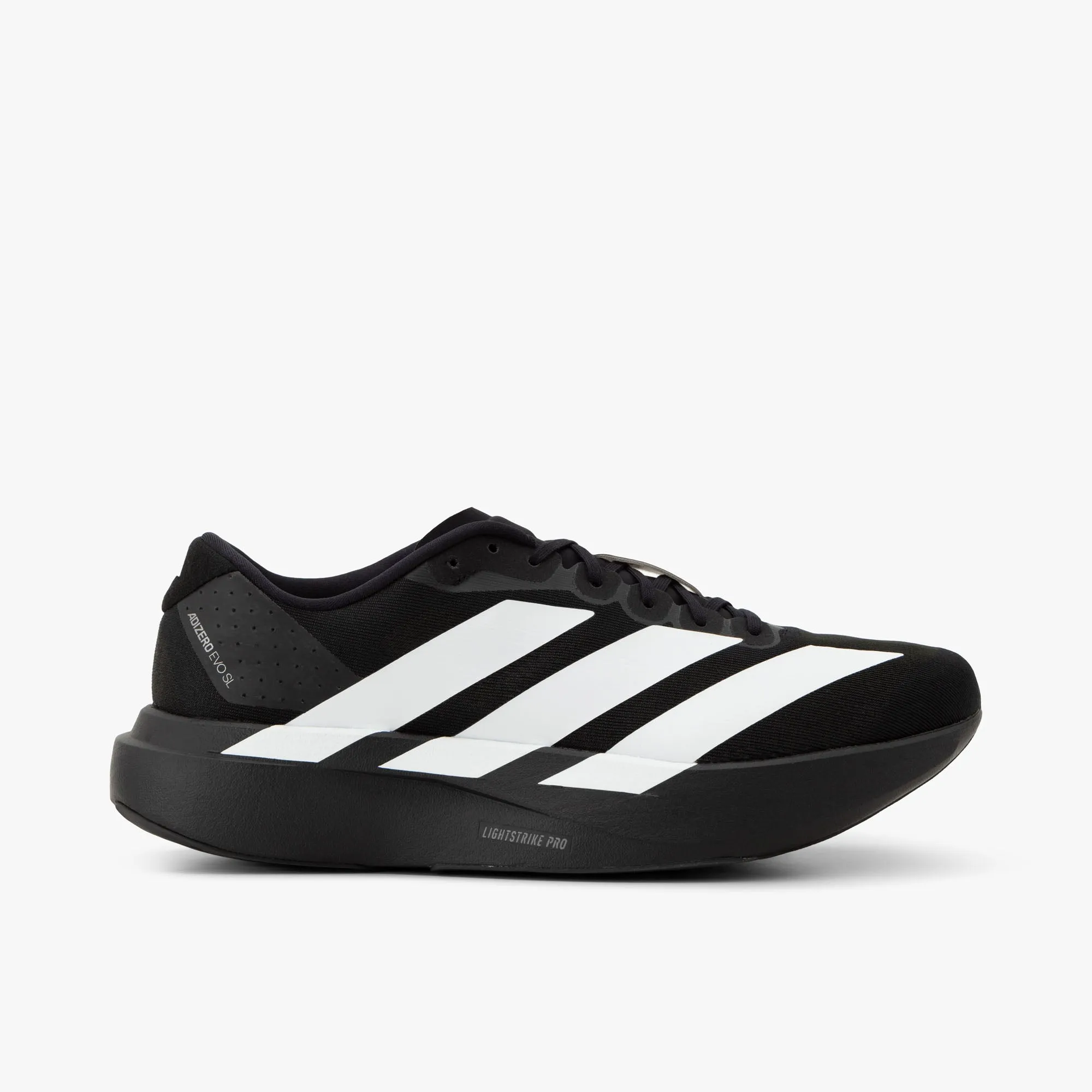 adidas Adizero EVO SL Core Black cushion - firm shoes gym - goer shoes