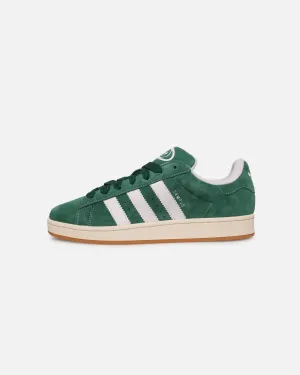 Collapsible Heel Design Noise   Reducing Adidas Campus 00s Dark Green