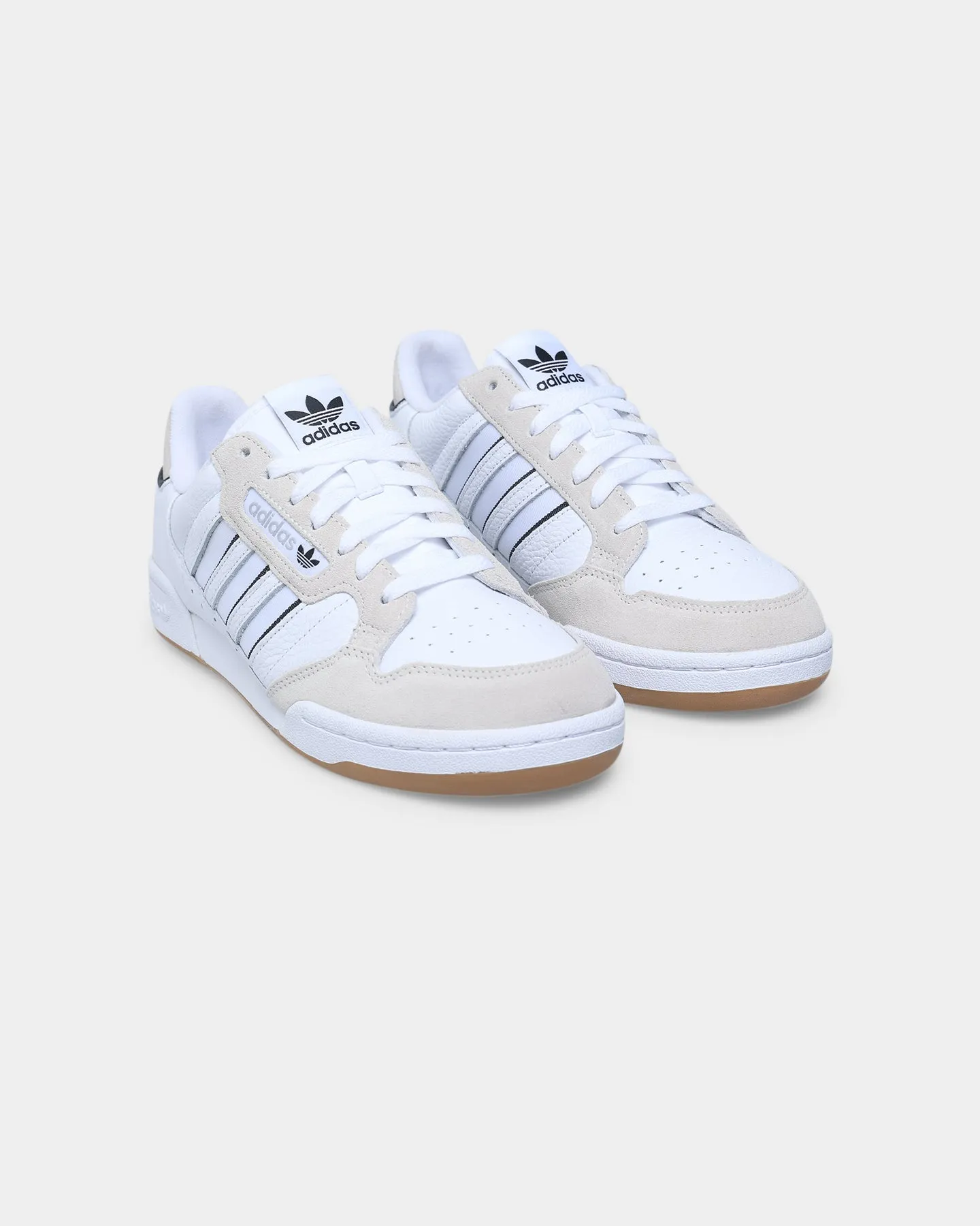 Adidas Continental 80 White/Black/Stone Breathable Upper