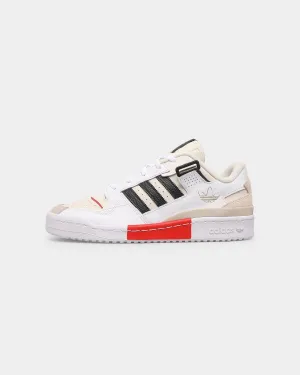 Adidas Forum Exhibit Low White/Black/Red Comfort Cushion