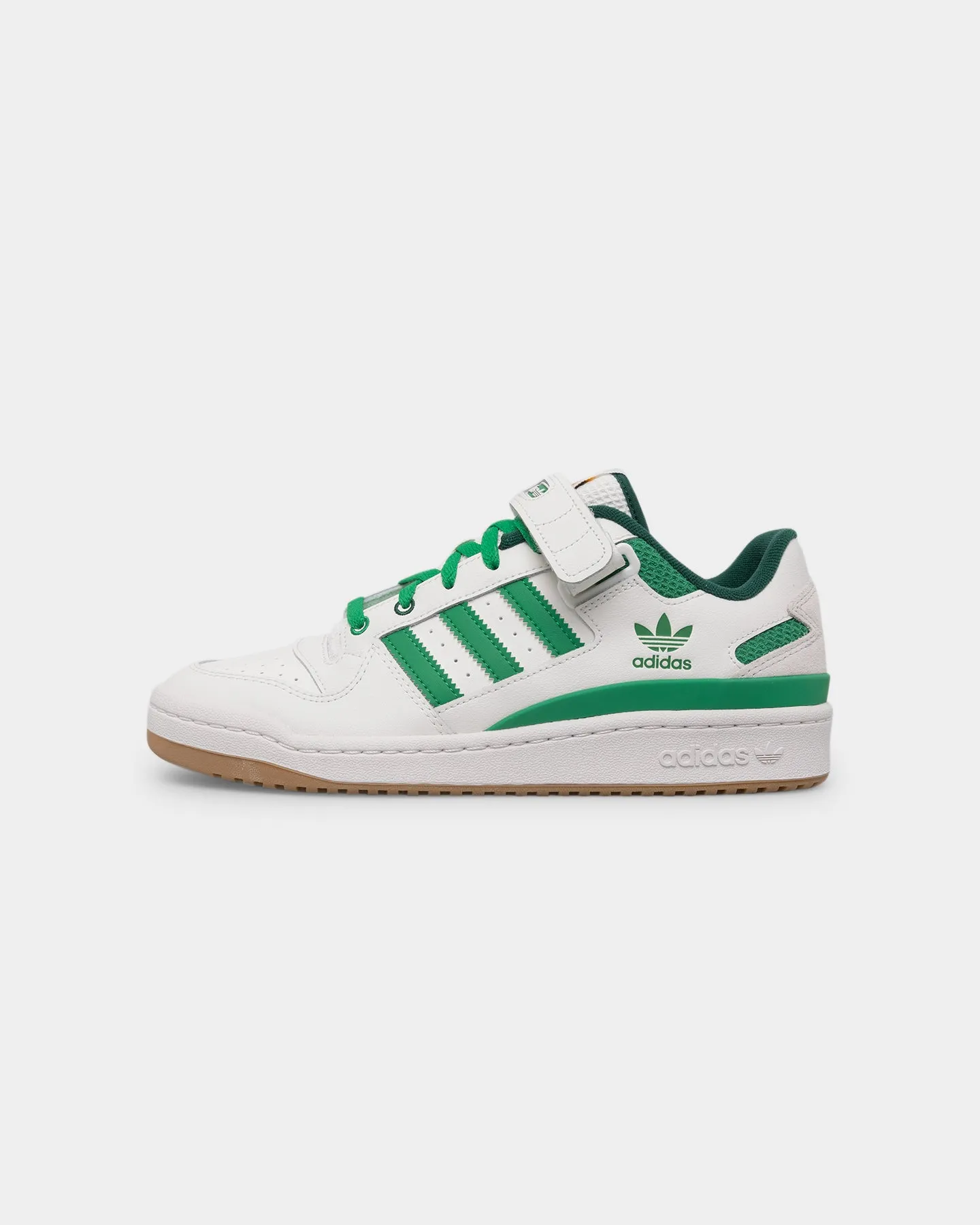 High Top Adidas Forum Low Cloud White/Green