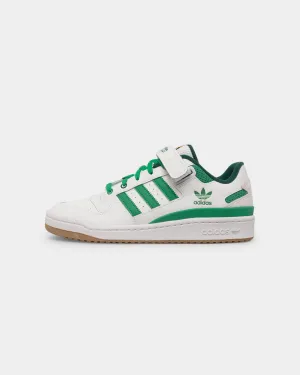 High Top Adidas Forum Low Cloud White/Green