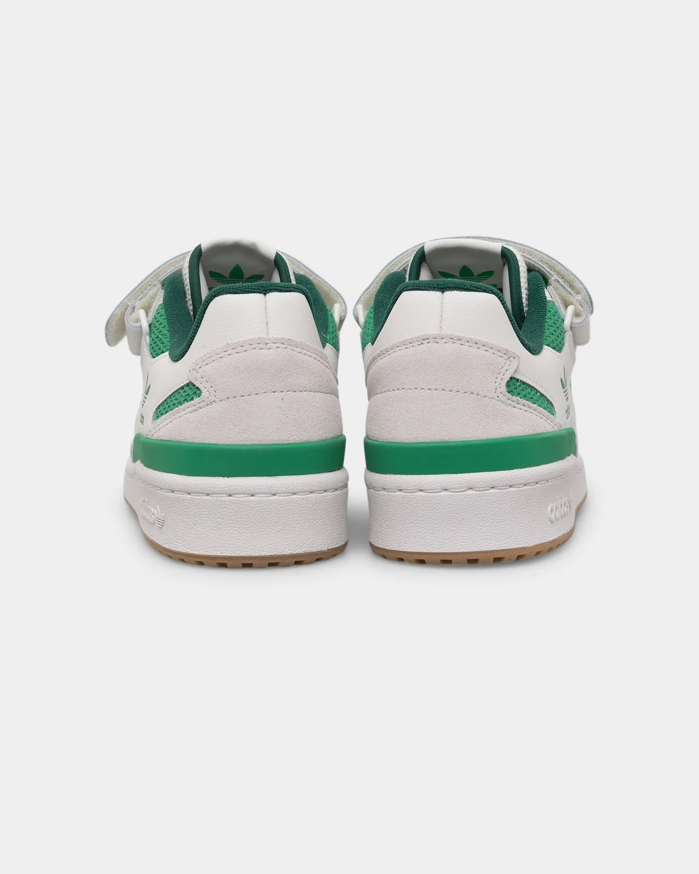 Adidas Forum Low Cloud White/Green Reinforced Seams