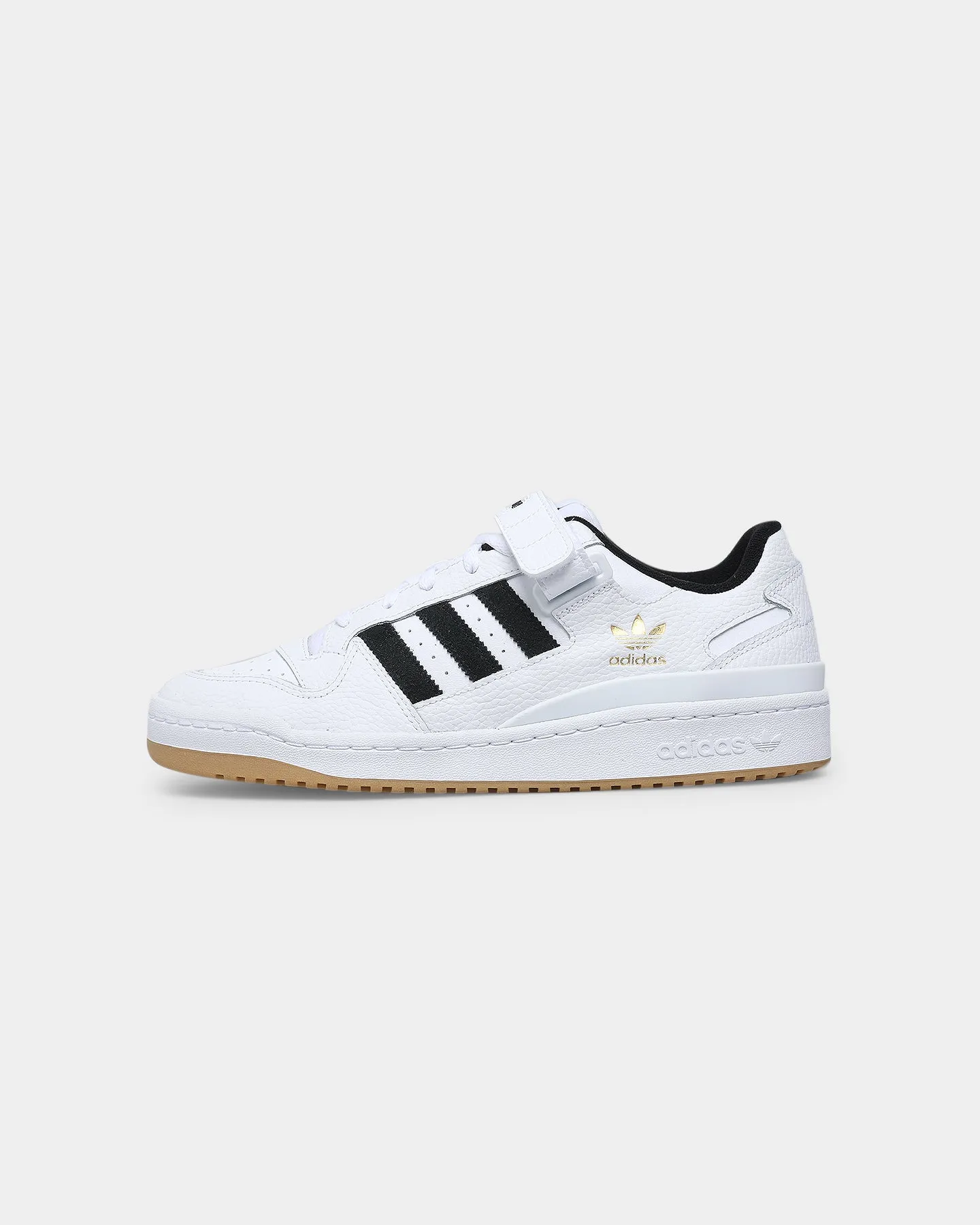 Foot Glow Adidas Forum Low White/Black/Gold