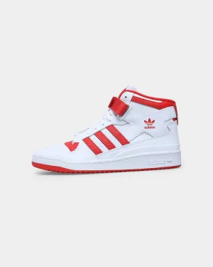Adidas Forum Mid Cloud White/Vivid Red/Cloud White New York