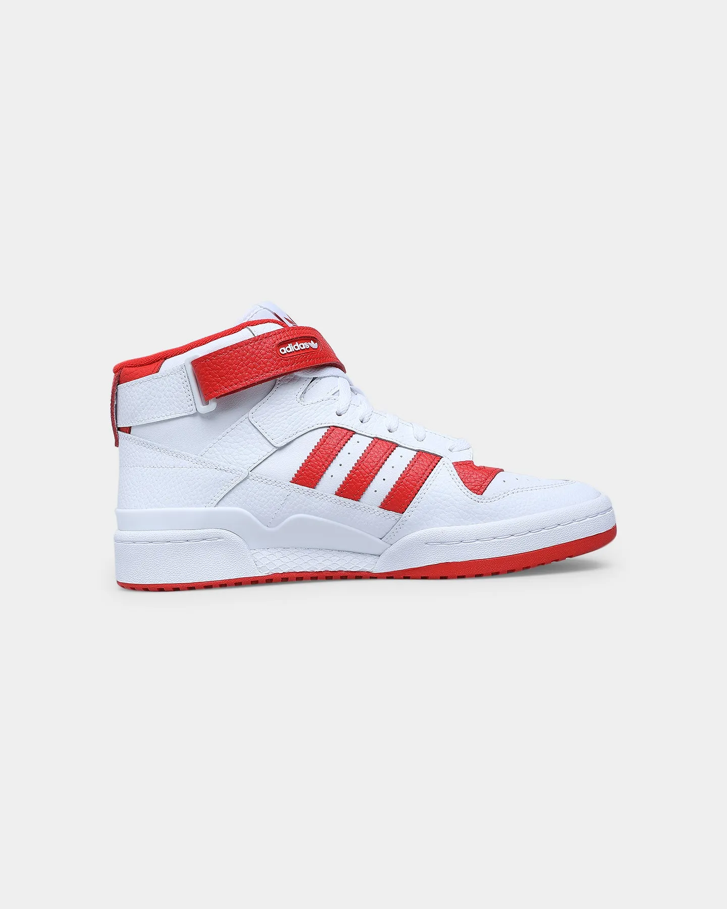 Adidas Forum Mid Cloud White/Vivid Red/Cloud White Valley Run