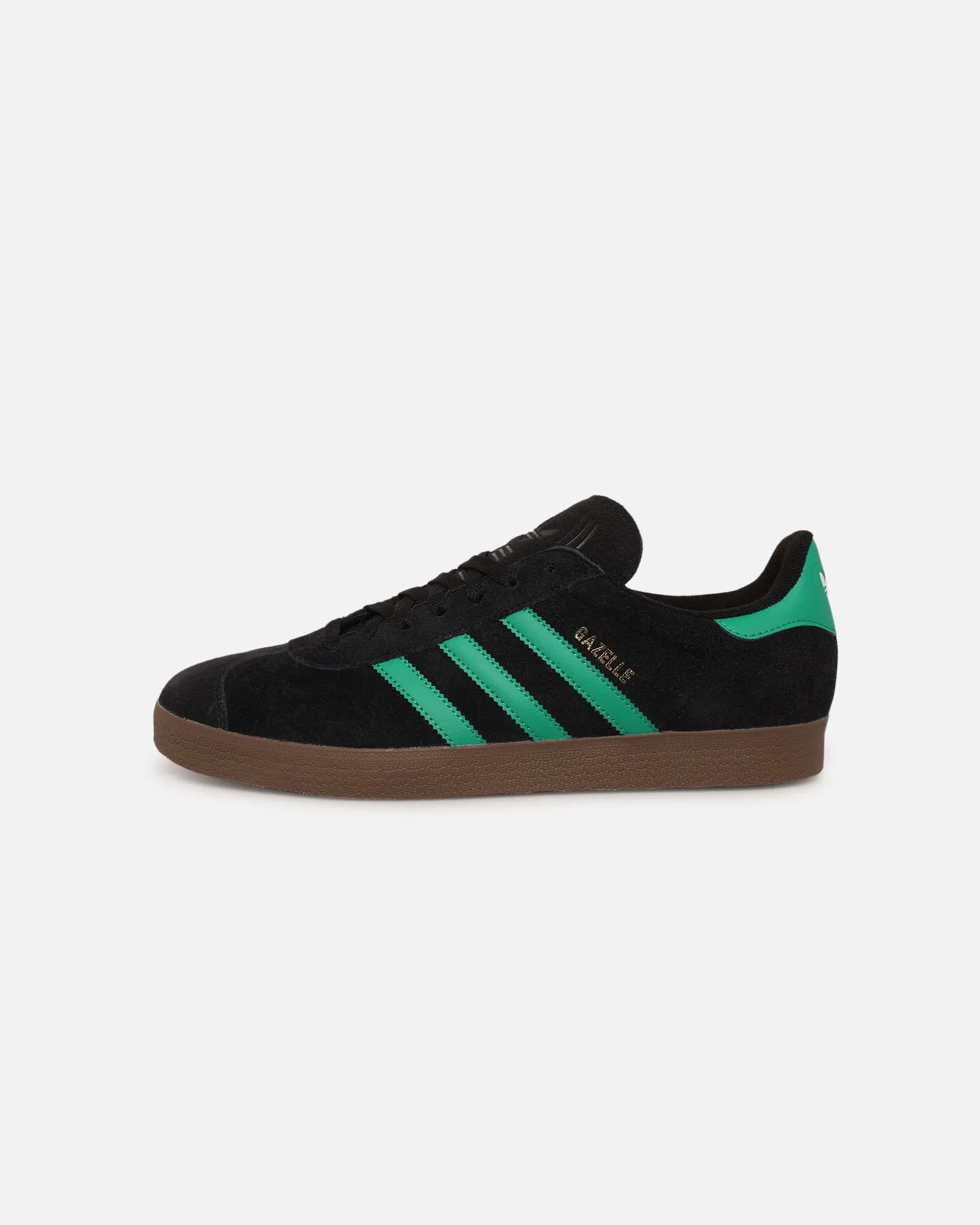 Adidas Gazelle Black/Green Comfort Padded