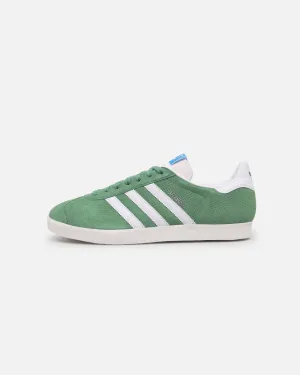 mud proof Adidas Gazelle Green/White