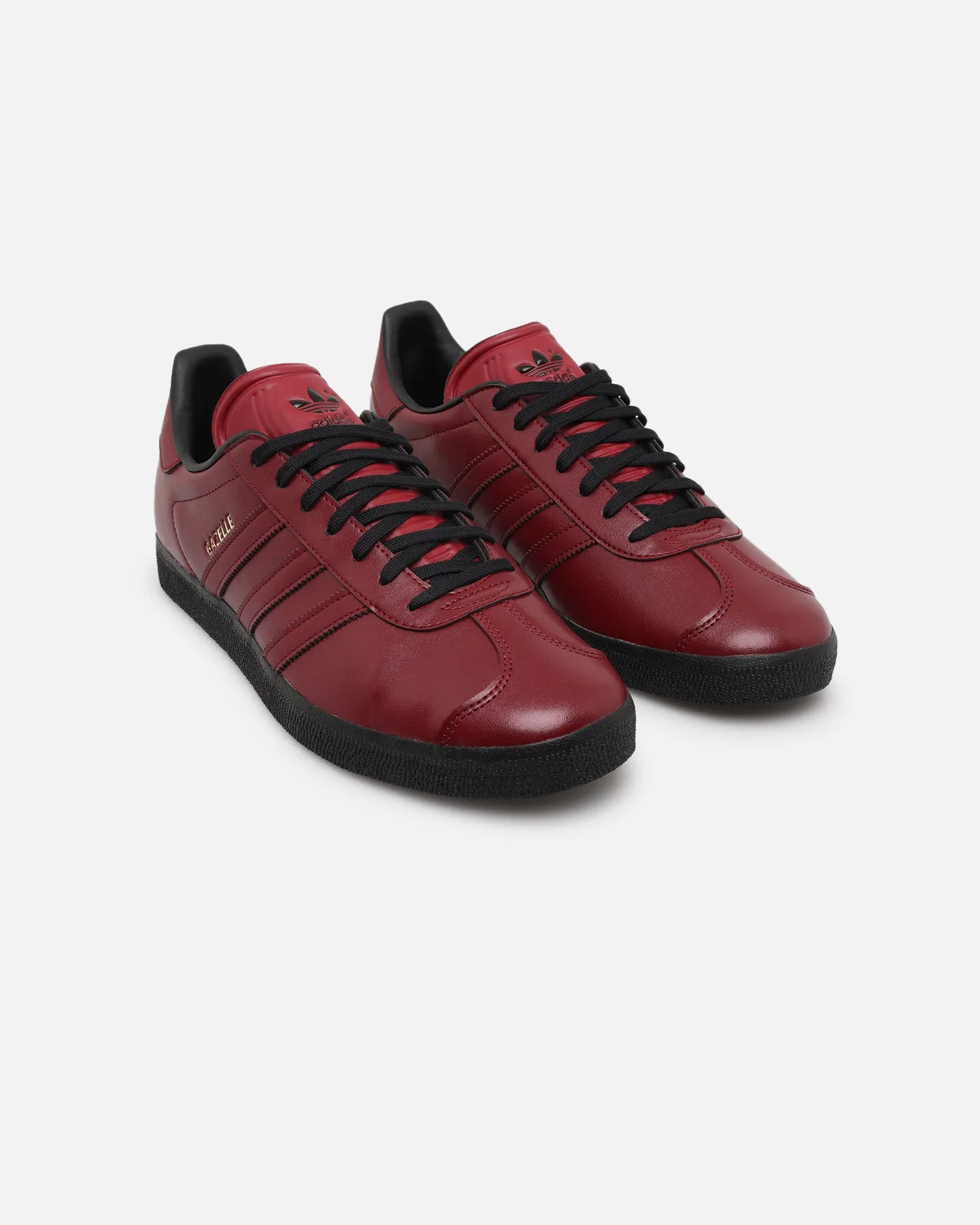 Synthetic Upper Flexible Fit Frequent Travelers Adidas Gazelle Red/Black