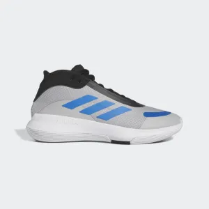 Adidas Men's Bounce Legends Grey/Blue Shoes Ventilated Footbed Design Air Circulation