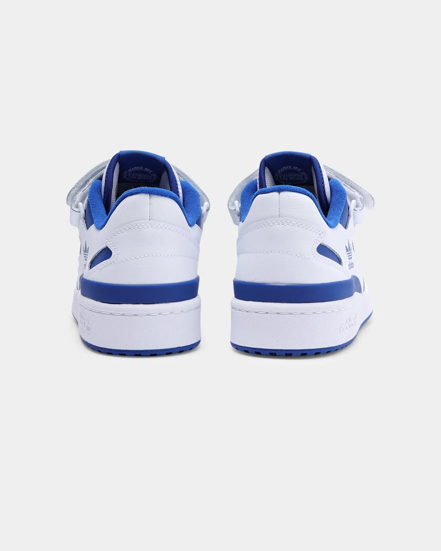 Adidas Men's Forum Low Cloud White / Cloud White / Royal Blue Comfort Lining