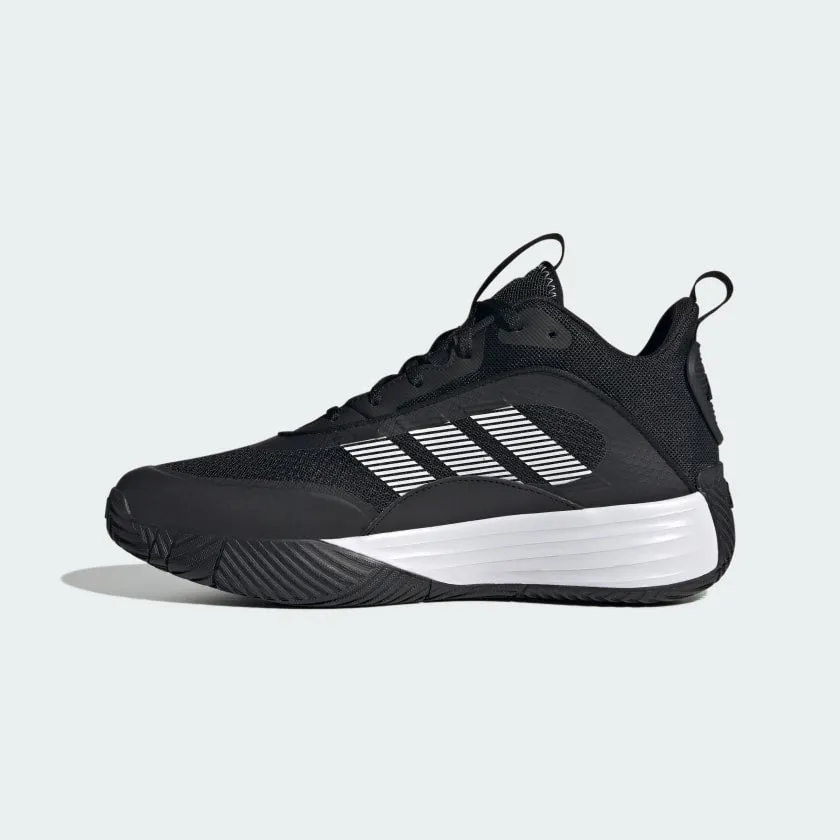 Player Ready Tech Dynamic Arch Support Adidas Men's Ownthe Game 3 Black/White Basketball Shoes