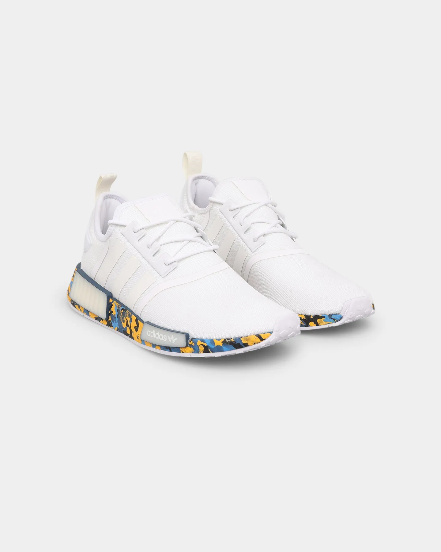 Knitted Warm Adidas NMD_R1 Shoes Cloud White/Cloud White/Off White