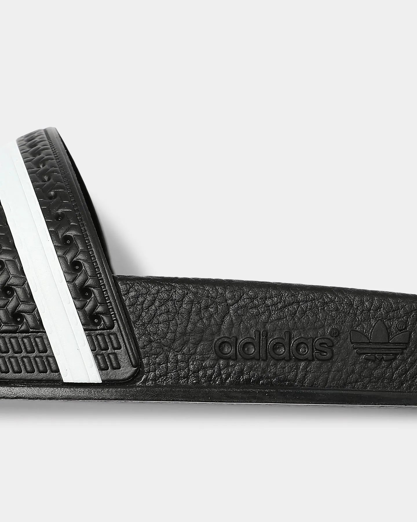 Adidas Originals Adilette Slide Black/White Ankle wrap Mesh Cool