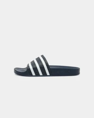 Carry Easy Firm Ground Adidas Originals Adilette Slide Navy/White