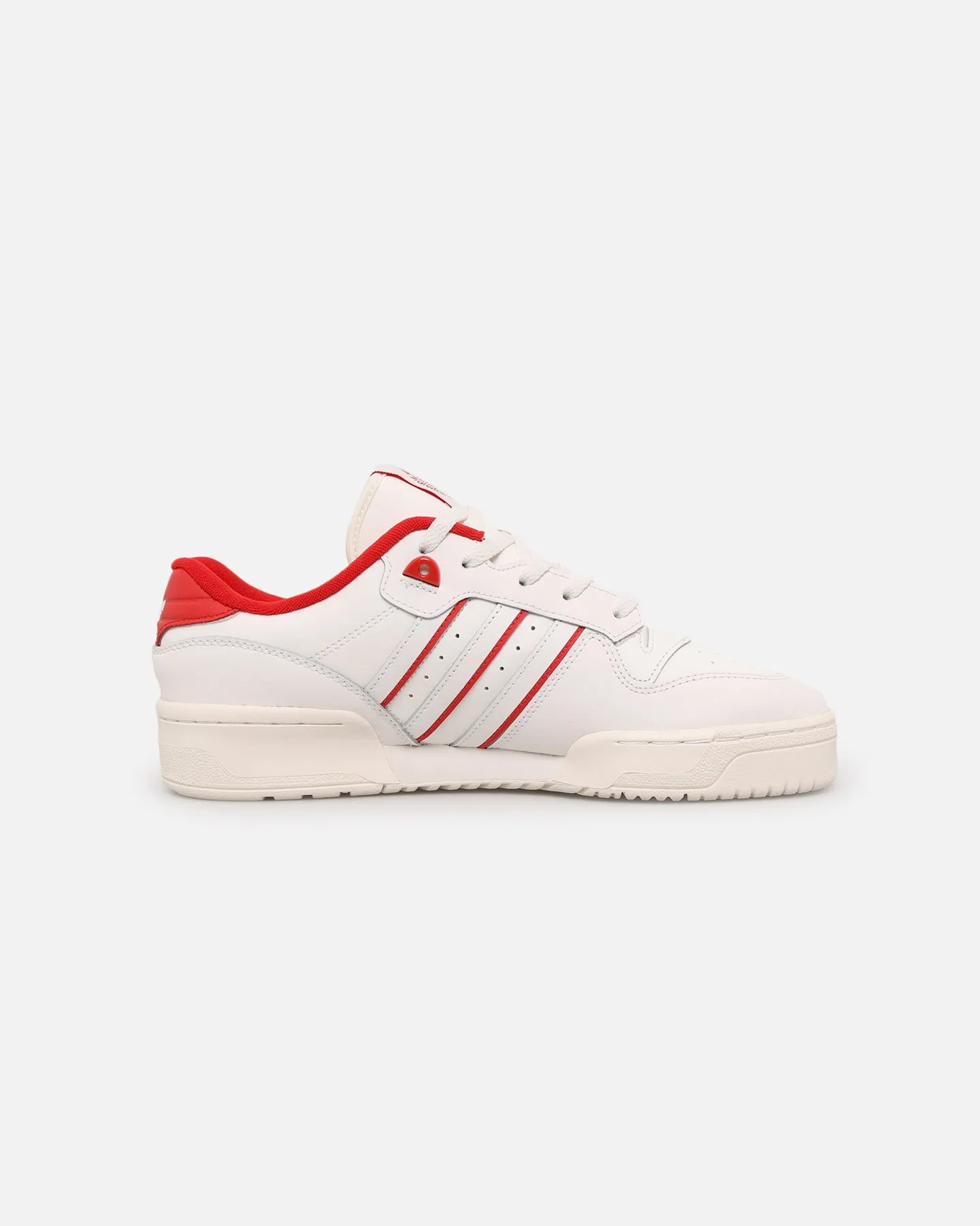 Adidas Rivalry Low Cloud White/Better Scarlet Cushioned Comfort Shank
