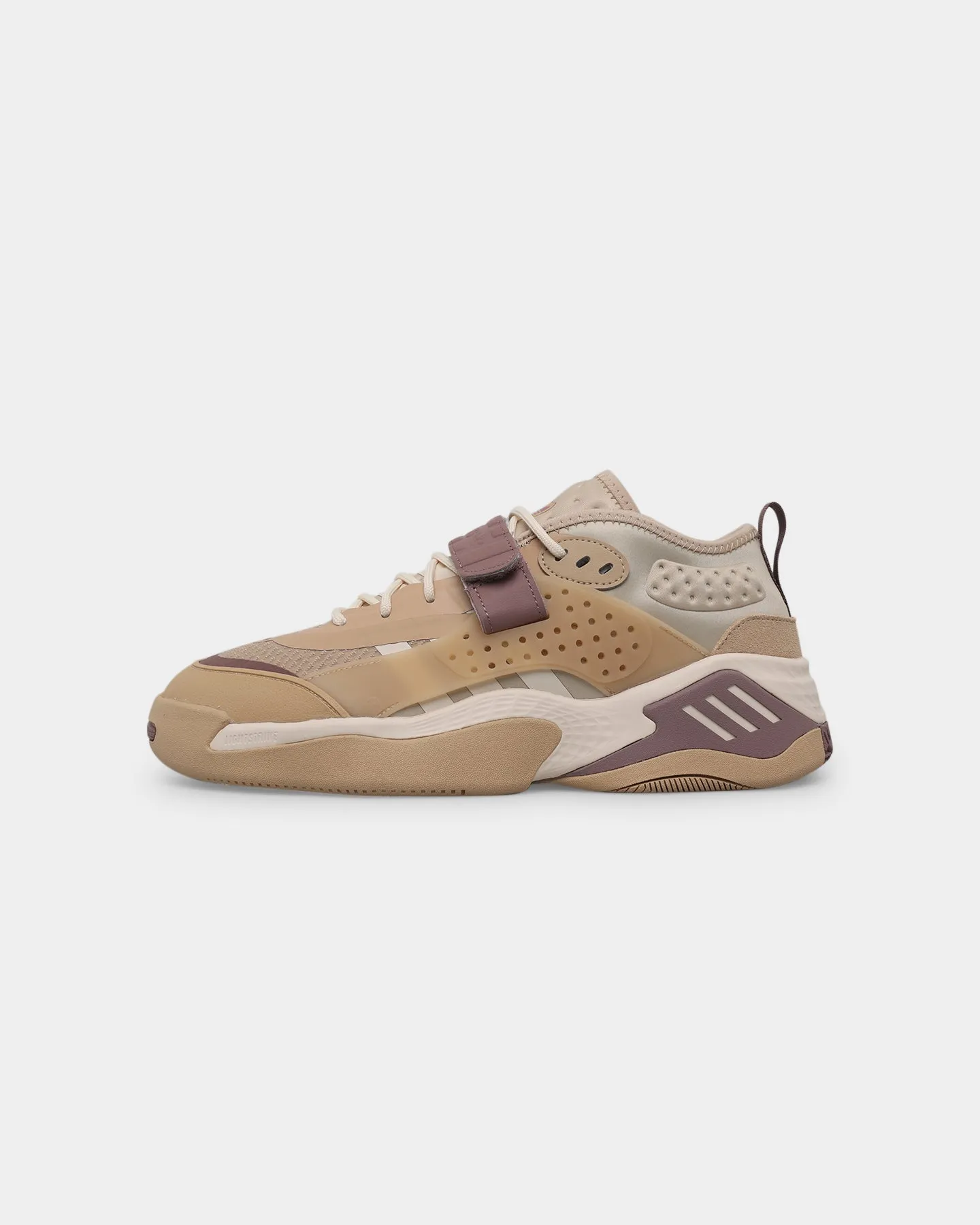 Quiet Step Feather Light Travel Enthusiasts Adidas Streetball III Magic Beige