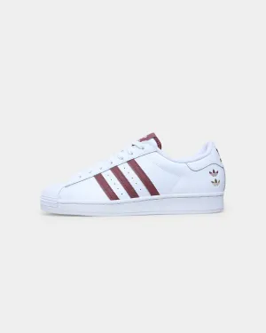 Safe Land Adidas Superstar Cloud White / Quiet Crimson / Gold Foil