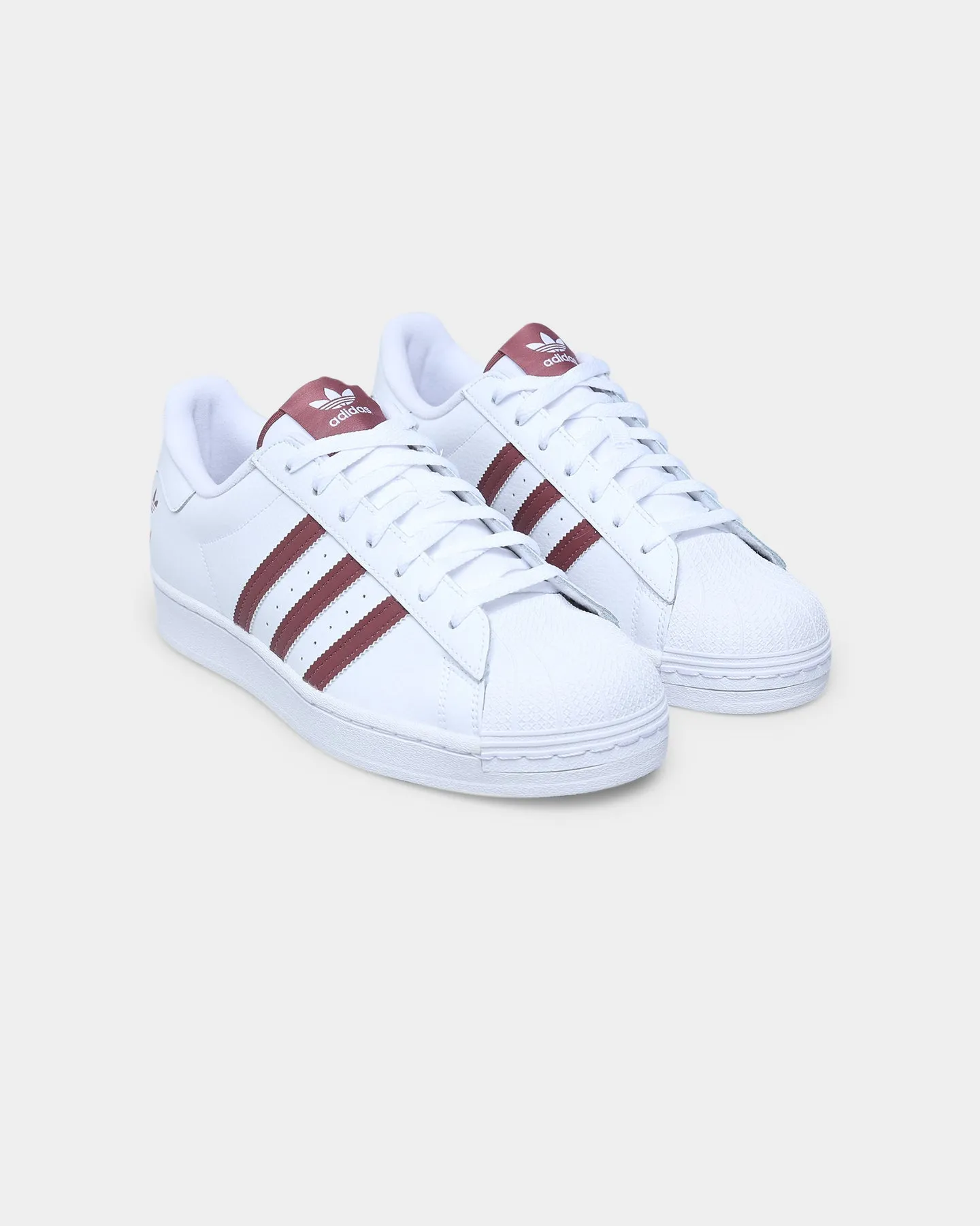 Dust Free Hiking Mood Adidas Superstar Cloud White / Quiet Crimson / Gold Foil