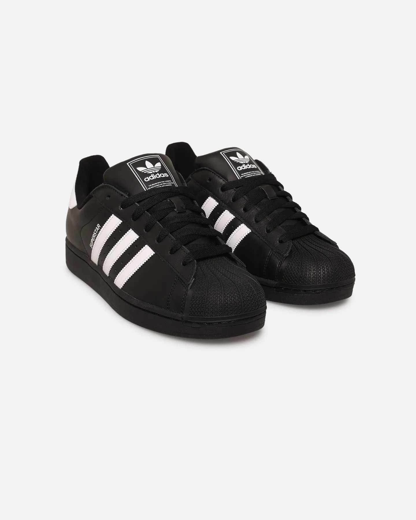 Adidas Superstar II Black High Ankle