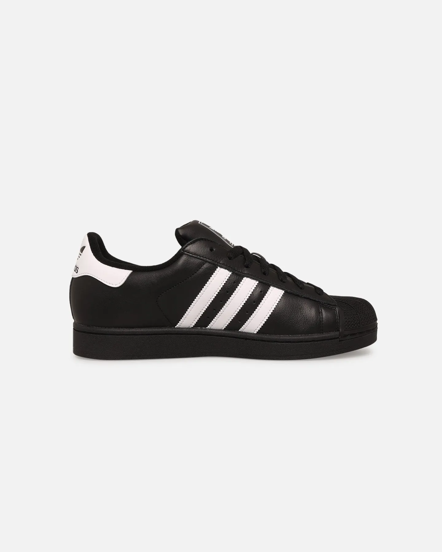 Wide Footbed Wireless Lacing Tech Adidas Superstar II Black