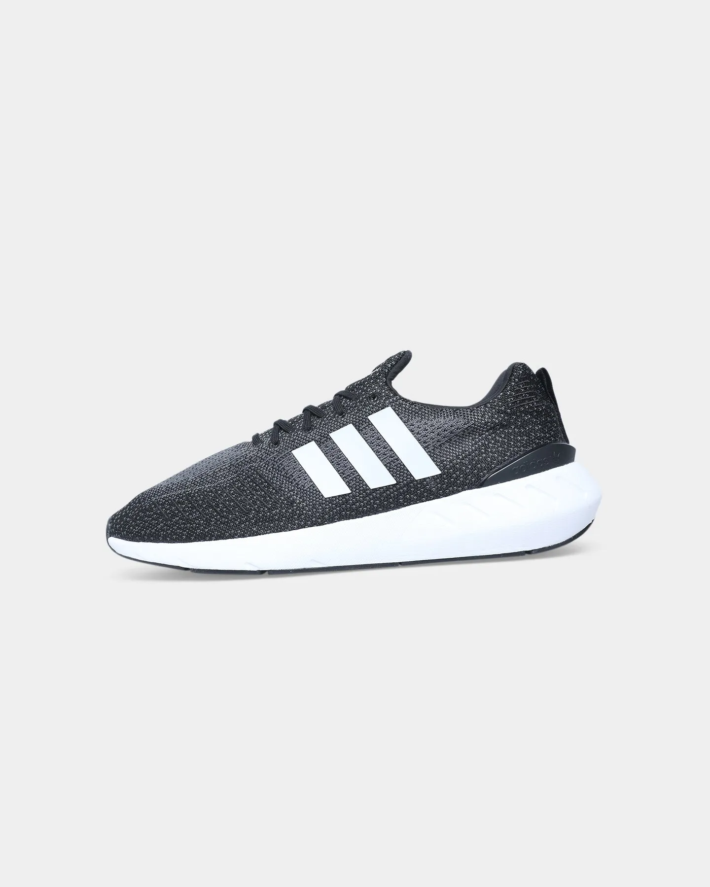 Adidas Swift Run 22 Core Black/Cloud White/Grey Five Padded Comfort Standing Workers