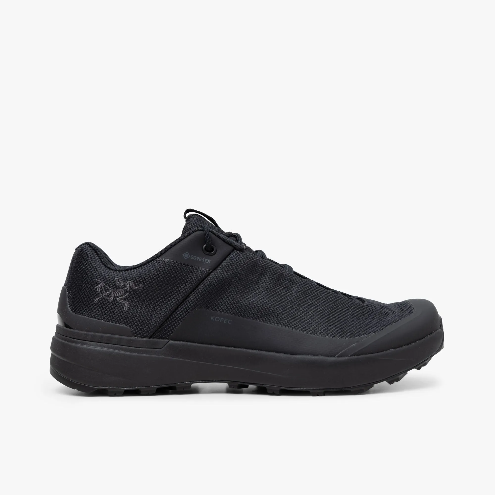 maximalist - running - shoes Track Performance Arc'teryx Kopec GORE-TEX Black / Black