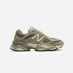 stripe - design shoes New Balance 9060 Covert Green Dark Stoneware