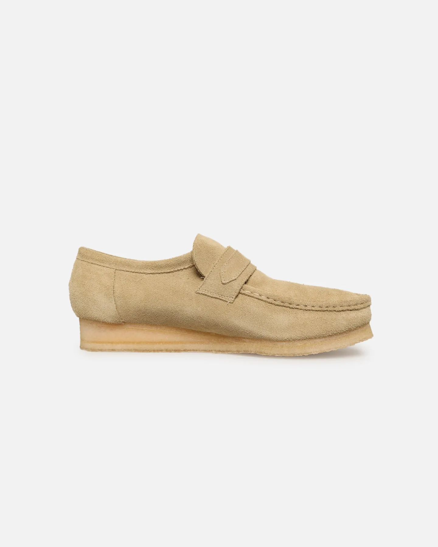 Balance Core Slip On Style Clarks Originals Wallabee Loafer Maple