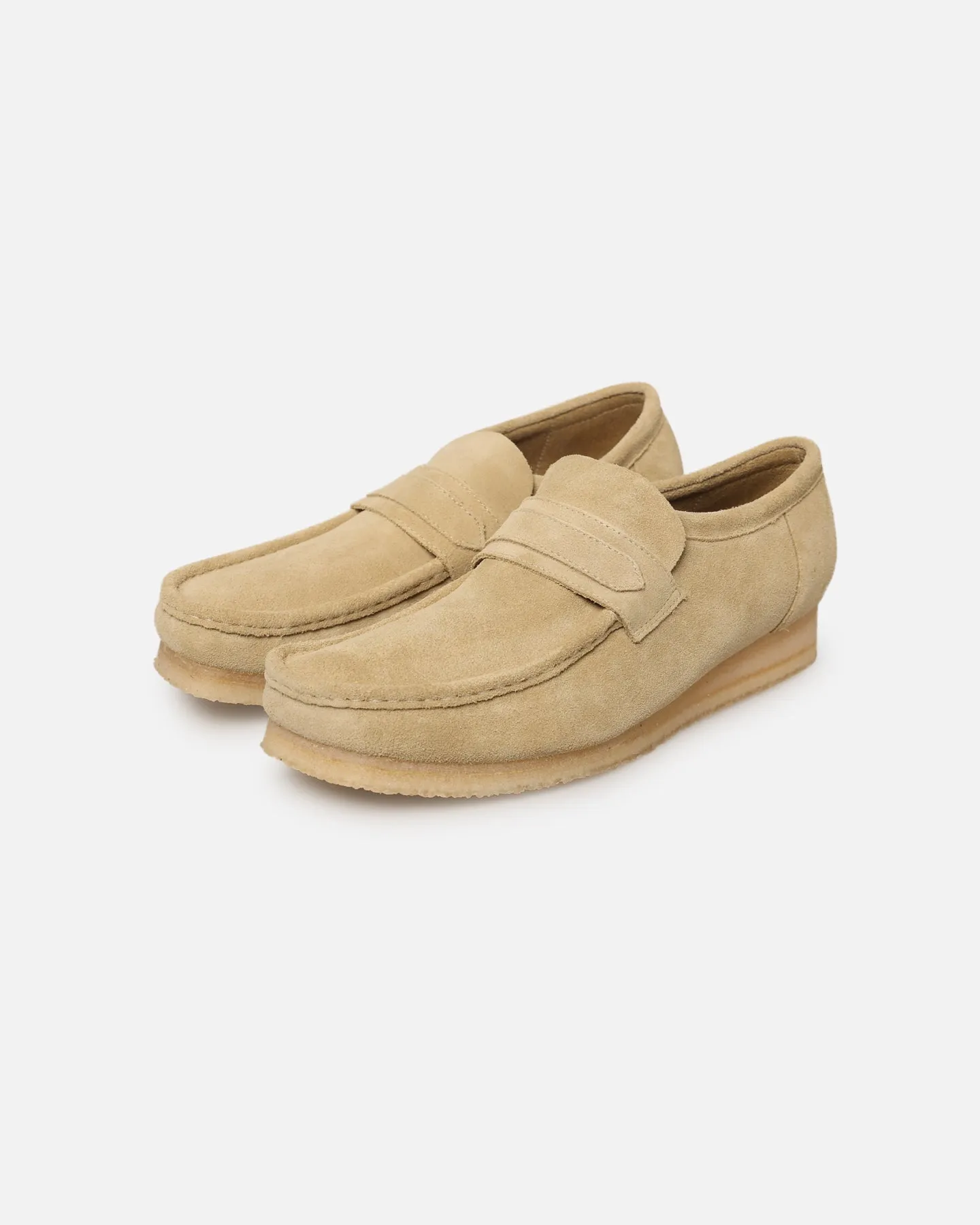 easy move Clarks Originals Wallabee Loafer Maple