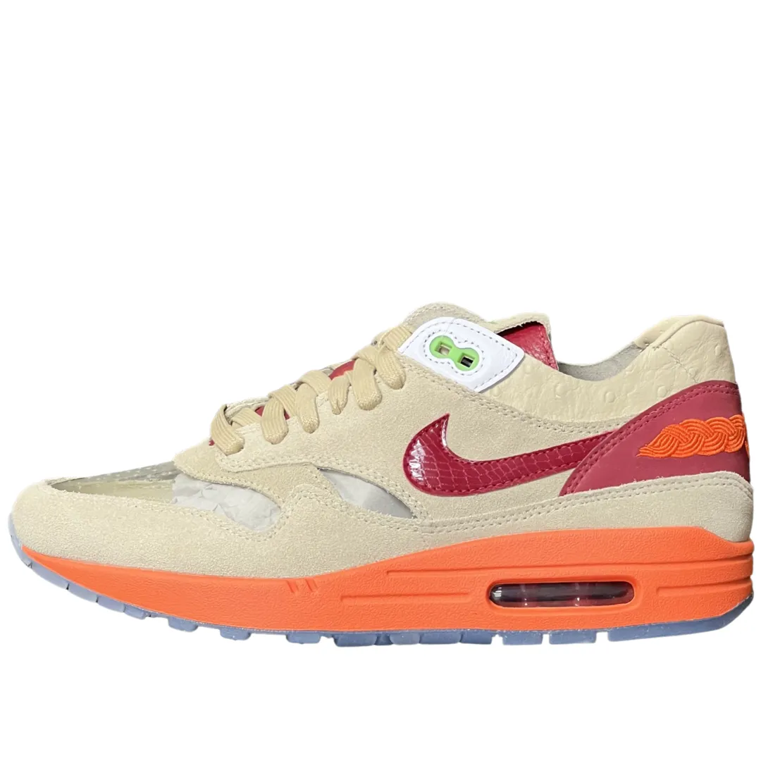 Nike Air Max 1 Clot Kiss Of Death 2021 Abrasion Resistant Sole Outdoor Activity