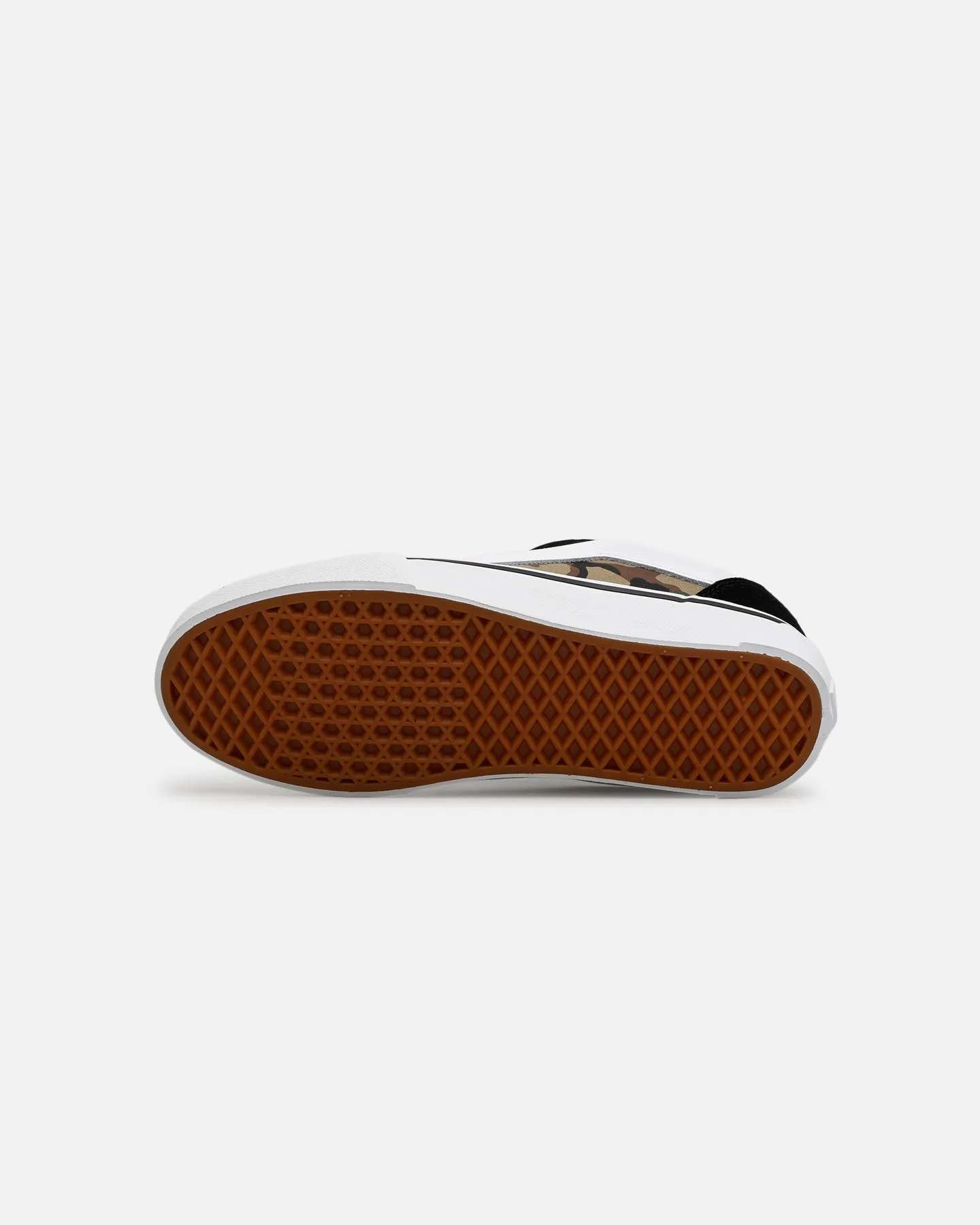 Vans Knu Skool 'Camo' Black/Green All Day Weekend Warriors Fur Trim