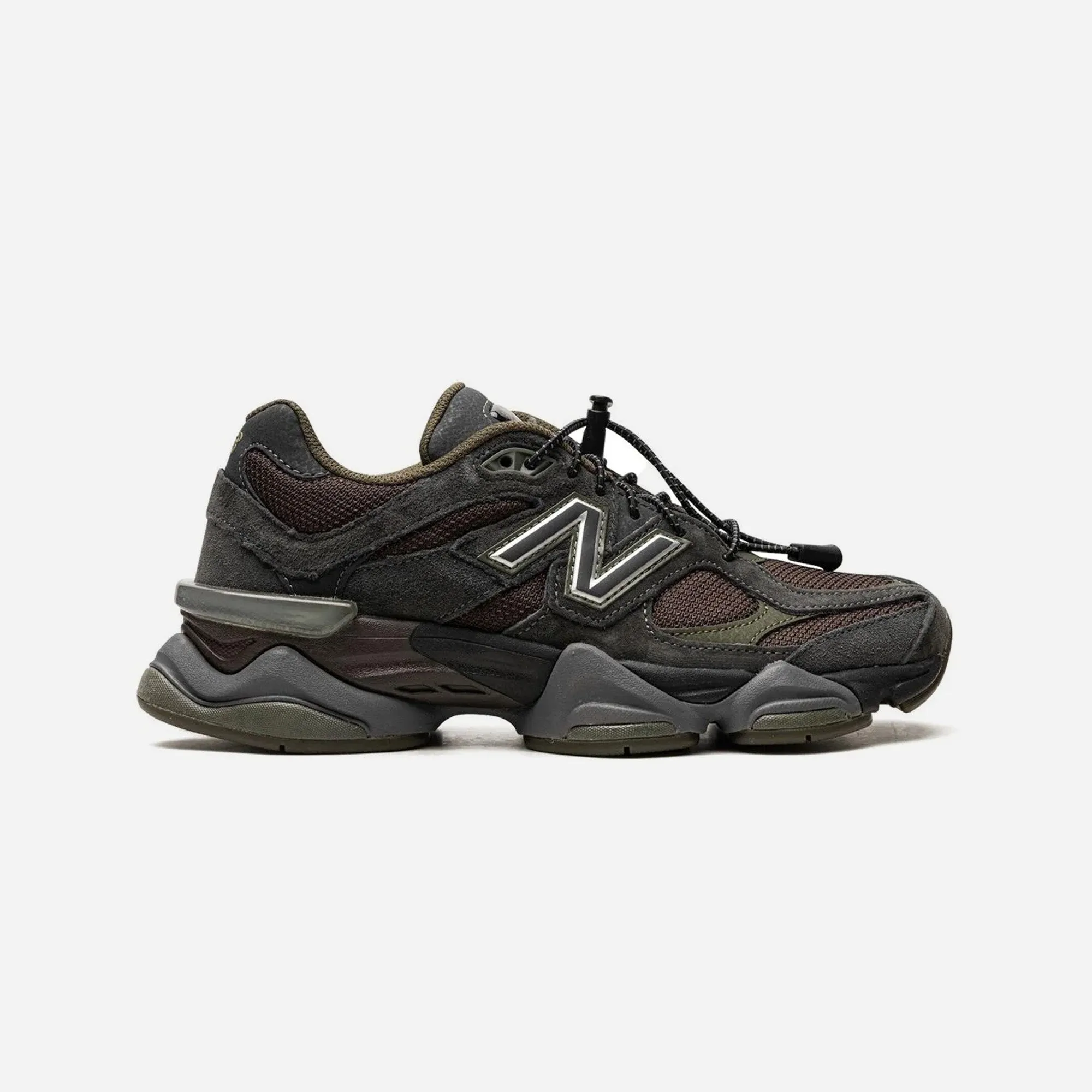 warm - weather running wear cloud - design shoes New Balance 9060 Blacktop Dark Moss