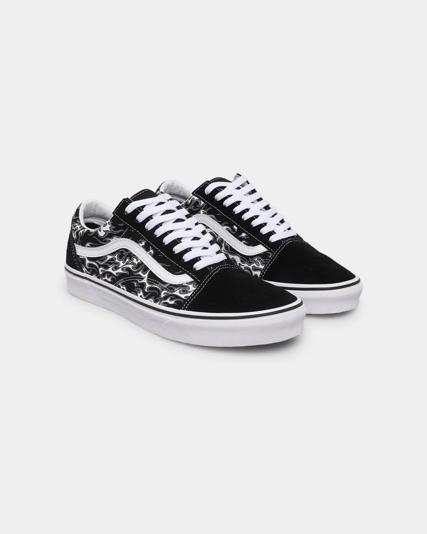 Bold Tone Vans Old Skool Flame Black/True White