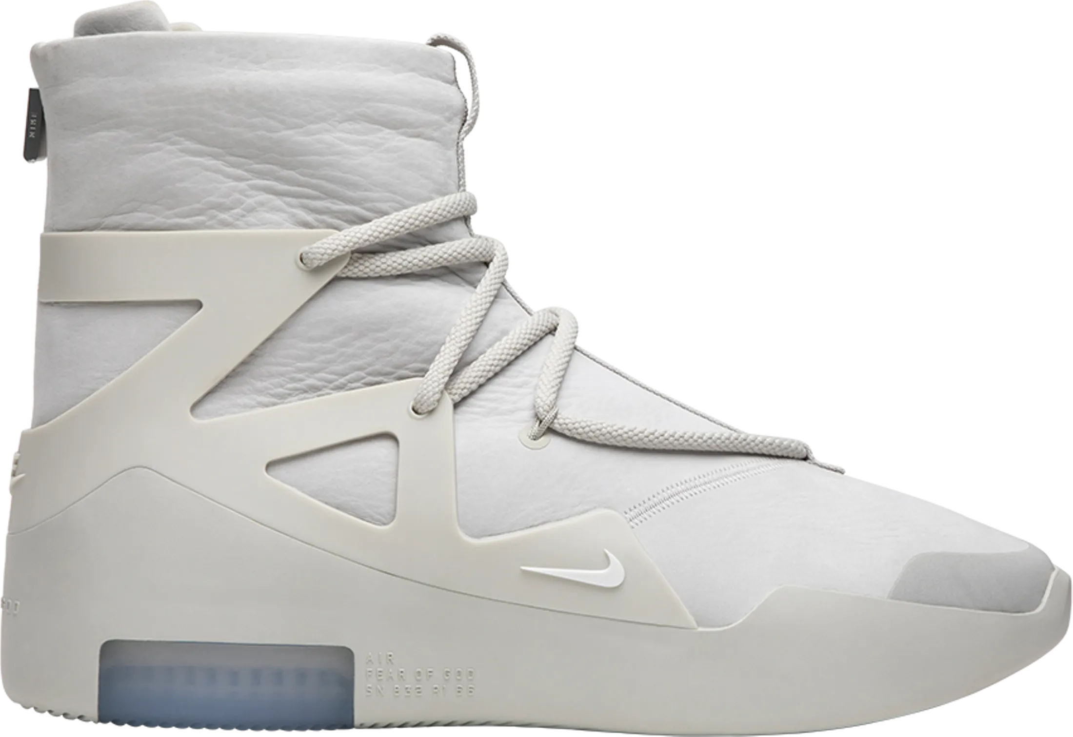 Responsive Ride Experience Recycled Components Air Fear Of God 1 'Light Bone Sail' Friends and Family - AR4237 003