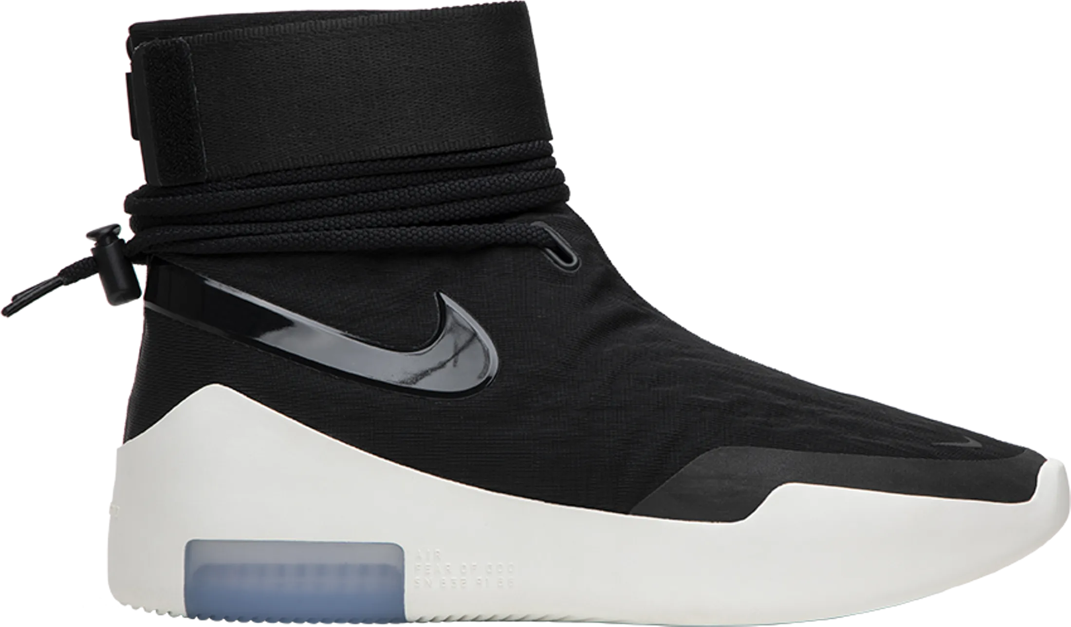 Non Slip Outsole Patterns Air Fear Of God SA 'Black' -  AT9915 001