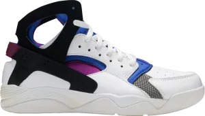 Tapered Heel Design Comfy Step Air Flight Huarache PRM QS 'White Lyon Blue' - 686203 100